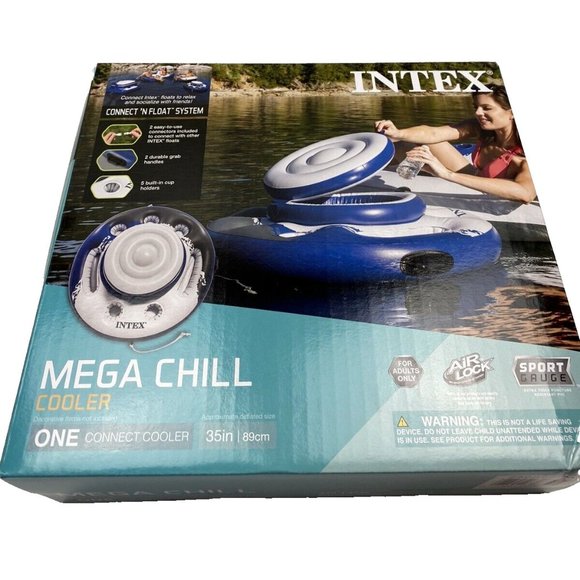 intex mega chill cooler pool cooler quick connect swimming pool cooler party new - Picture 3 of 8